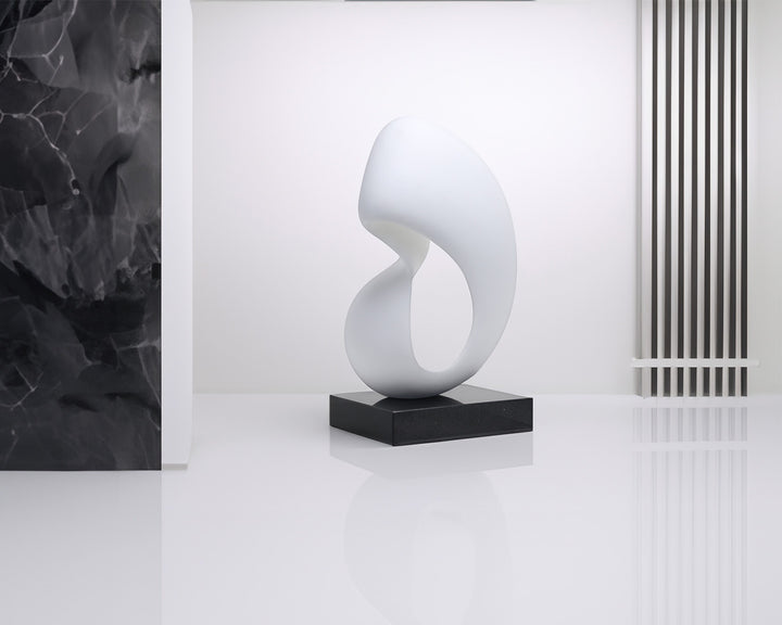 Liang & Eimil Lorenzo Sculpture – Black and White