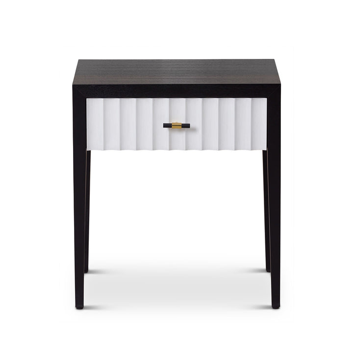 Liang & Eimil Malibu Bedside Table – 1 Drawer – Black