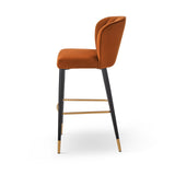Liang & Eimil Maya Bar Stool (CRIB 5) – Megan Oxide & Brushed Brass