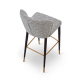 Liang & Eimil Maya Bar Stool (CRIB 5) – Talbot Freckle & Brushed Brass