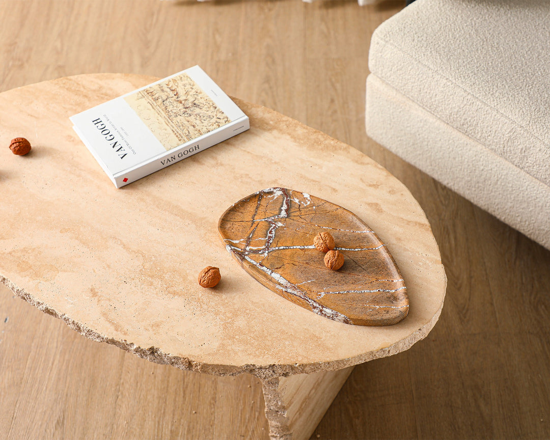 Liang & Eimil Miso Stone Marble Dish – Coffee