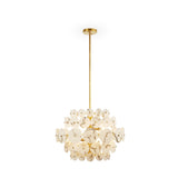 Liang & Eimil Momo Chandelier – Antique Brass & Alabaster Effect