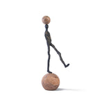 Liang & Eimil Motus Sculpture –  Dark Bronze/Marble
