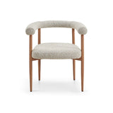 Liang & Eimil Nantes Outdoor Dining Chair – Lima Beige & Walnut (CRIB 5)