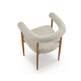 Liang & Eimil Nantes Outdoor Dining Chair – Lima Beige & Walnut (CRIB 5)