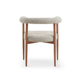 Liang & Eimil Nantes Outdoor Dining Chair – Lima Beige & Walnut (CRIB 5)