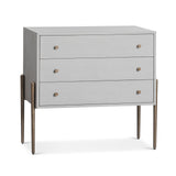 Liang & Eimil Nella Chest of Drawers – Grey Oak & Hammered Dark Bronze