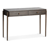 Liang & Eimil Nella Console Table – Brushed Brown & Hammered Dark Bronze