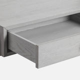 Liang & Eimil Nella Console Table – Grey Oak & Hammered Dark Bronze