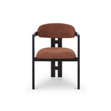Liang & Eimil Neo Dining Chair (CRIB 5) – Bari Chestnut Red & Matt Black