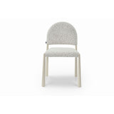 Liang & Eimil Noma Dining Chair – Ripley Grav & Gloss Ivory (Set of 2)