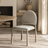 Liang & Eimil Noma Dining Chair – Ripley Grav & Gloss Ivory (Set of 2)