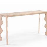 Liang & Eimil Oltok Console Table – Brushed Natural American White Oak
