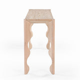 Liang & Eimil Oltok Console Table – Brushed Natural American White Oak