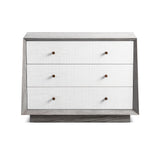 Liang & Eimil Otilia Chest of Drawers – Silver-Grey & White