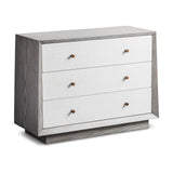 Liang & Eimil Otilia Chest of Drawers – Silver-Grey & White
