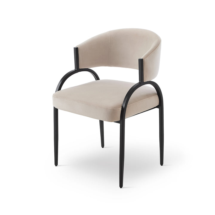 Liang & Eimil Pavilion Dining Chair (CRIB 5) – Megan Pebble & Matt Black