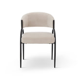 Liang & Eimil Pavilion Dining Chair (CRIB 5) – Megan Pebble & Matt Black