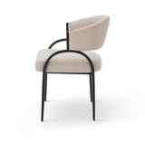 Liang & Eimil Pavilion Dining Chair (CRIB 5) – Megan Pebble & Matt Black