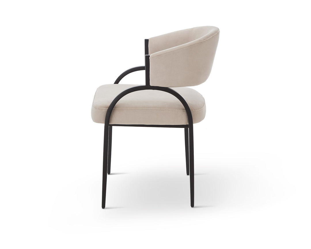 Liang & Eimil Pavilion Dining Chair (CRIB 5) – Megan Pebble & Matt Black