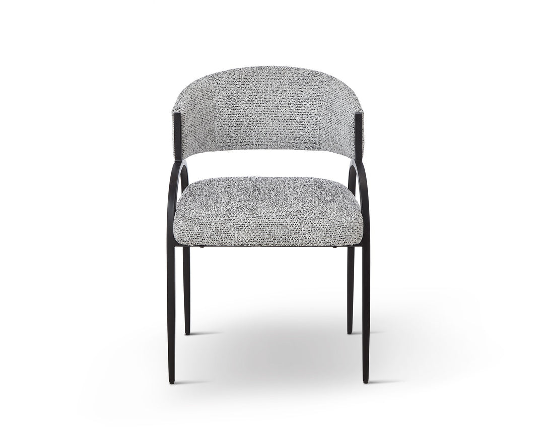 Liang & Eimil Pavilion Dining Chair (CRIB 5) – Talbot Freckle & Matt Black