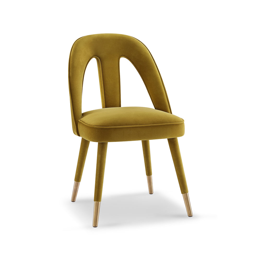 Liang & Eimil Pigalle Chair Kaster II Mustard Velvet