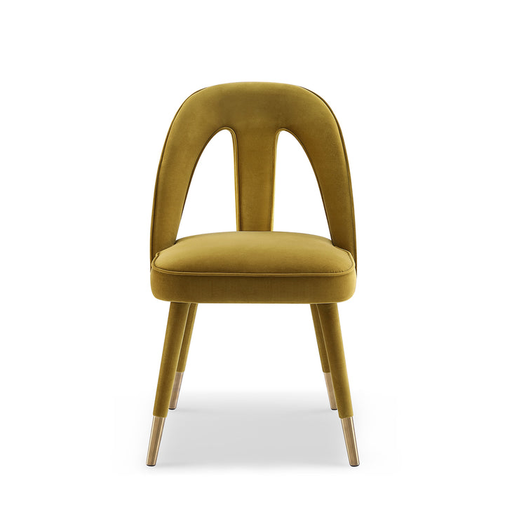 Liang & Eimil Pigalle Chair Kaster II Mustard Velvet