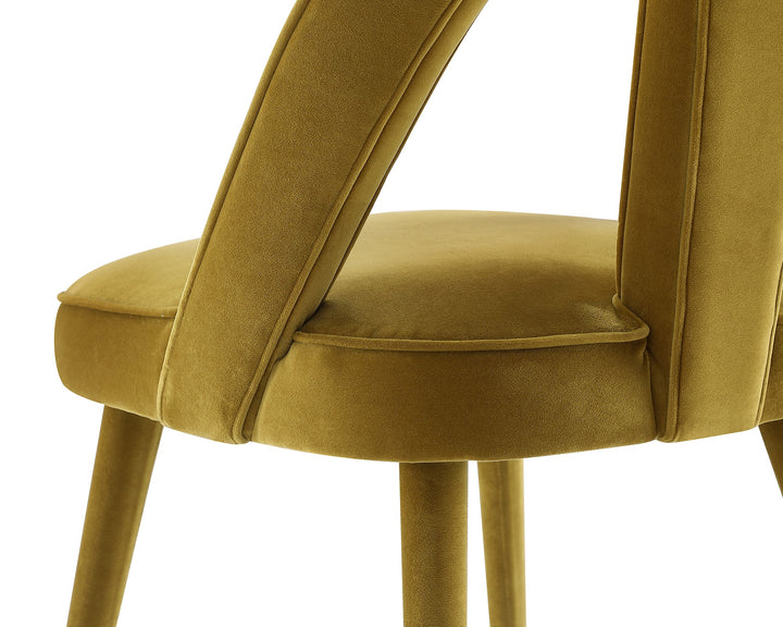 Liang & Eimil Pigalle Chair Kaster II Mustard Velvet