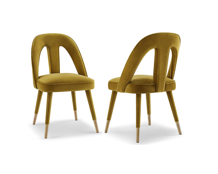 Liang & Eimil Pigalle Chair Kaster II Mustard Velvet