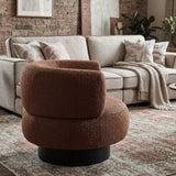 Liang & Eimil Redeo Swivel Occasional Chair – Capela Fennel Seed