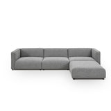 Liang & Eimil Riviera Outdoor Modular Sofa – Lima Grey & Deep Charcoal (CRIB 5)