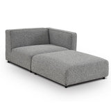 Liang & Eimil Riviera Outdoor Modular Sofa – Lima Grey & Deep Charcoal (CRIB 5)