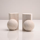 Liang & Eimil Rocco Marble Bookend – Beige