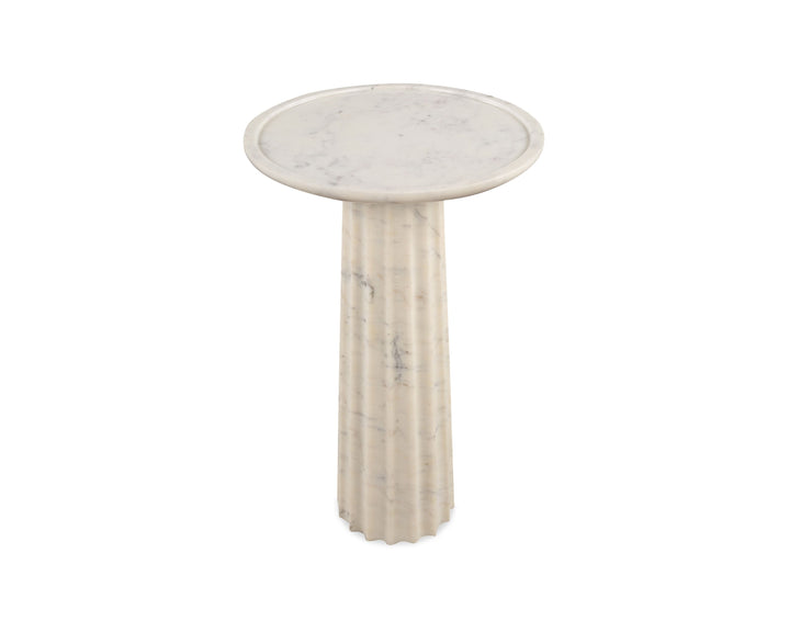 Liang & Eimil Romano Side Table – White Marble
