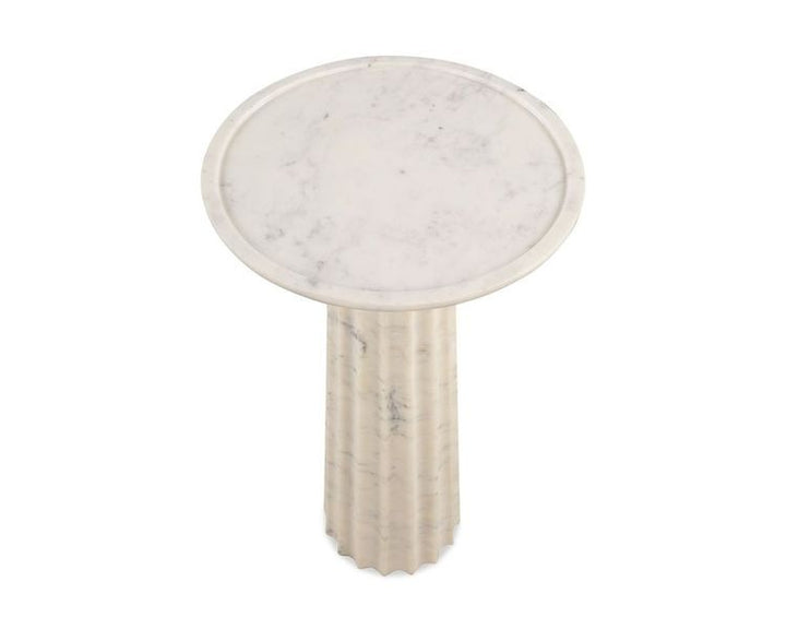Liang & Eimil Romano Side Table – White Marble
