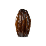 Liang & Eimil Taviano Sculpture – Dark Caramel Glass