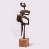 Liang & Eimil Thalassa Sculpture - Golden Bronze/Marble