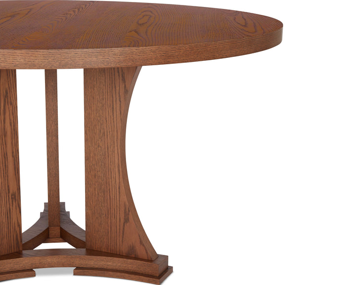 Liang & Eimil Trevi Dining Table – Brushed Brown – 140cm