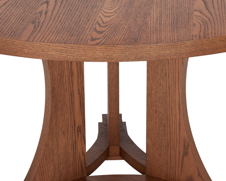 Liang & Eimil Trevi Dining Table – Brushed Brown – 140cm