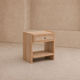 Liang & Eimil Trive Bedside Table – Brushed Natural American White Oak