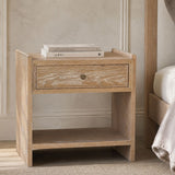 Liang & Eimil Trive Bedside Table – Brushed Natural American White Oak