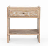 Liang & Eimil Trive Bedside Table – Brushed Natural American White Oak