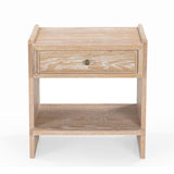 Liang & Eimil Trive Bedside Table – Brushed Natural American White Oak