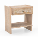 Liang & Eimil Trive Bedside Table – Brushed Natural American White Oak
