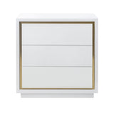 Liang & Eimil Utopia Chest of Drawers with High Gloss White Lacquer