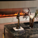 Liang & Eimil Vento Sculpture – Bronze Marble Effect