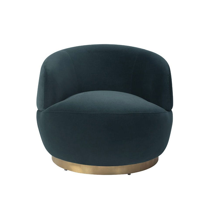 Liang & Eimil Vitale Chair in Baxter Deep Sea Velvet