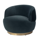 Liang & Eimil Vitale Chair in Baxter Deep Sea Velvet
