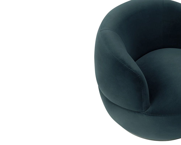 Liang & Eimil Vitale Chair in Baxter Deep Sea Velvet