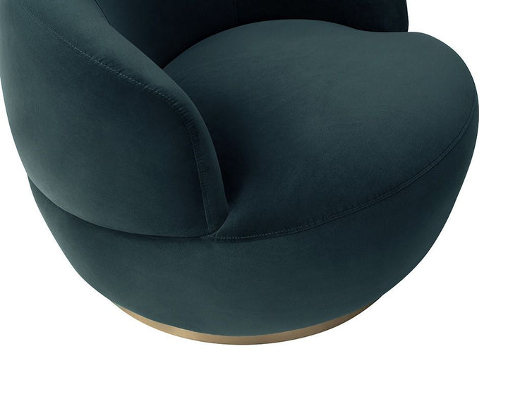 Liang & Eimil Vitale Chair in Baxter Deep Sea Velvet